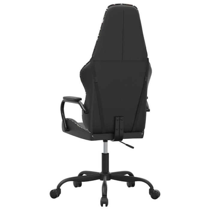 Scaun de jocuri, negru și camuflaj, piele ecologică - WALTI WALTI