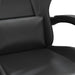 Scaun de gaming cu suport picioare, negru, piele ecologică - WALTI WALTI