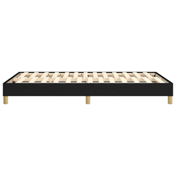 Cadru de pat fără saltea, negru, 120x200 cm, textil - WALTI WALTI