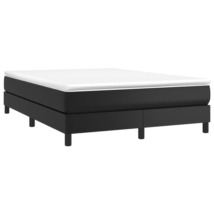 Cadru de pat, negru, 140x190 cm, piele ecologică - WALTI WALTI