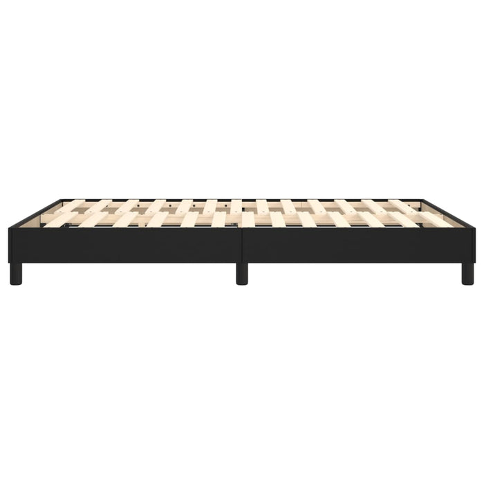 Cadru de pat, negru, 140x190 cm, piele ecologică - WALTI WALTI