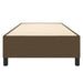 Cadru de pat fără saltea, maro închis, 90x190 cm, textil - WALTI WALTI