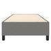 Cadru de pat fără saltea, gri închis, 90x200 cm, textil - WALTI WALTI