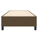 Cadru de pat fără saltea, maro închis, 90x200 cm, textil - WALTI WALTI
