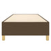 Cadru de pat fără saltea, maro închis, 90x190 cm, textil - WALTI WALTI