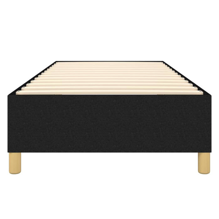 Cadru de pat fără saltea, negru, 100x200 cm, textil - WALTI WALTI