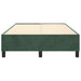 Cadru de pat fără saltea, verde închis, 120x200 cm, catifea - WALTI WALTI