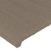 Tăblii de pat, 2 buc, gri taupe, 90x5x78/88 cm, textil - WALTI WALTI