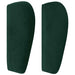 Tăblie de pat cu aripioare verde închis 83x23x78/88 cm catifea - WALTI WALTI