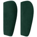 Tăblie de pat cu aripioare verde închis 203x23x78/88 cm catifea - WALTI WALTI