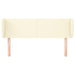 Tăblie de pat cu aripioare crem 147x23x78/88 cm piele ecologică - WALTI WALTI