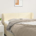 Tăblie de pat cu aripioare crem 147x23x78/88 cm piele ecologică - WALTI WALTI