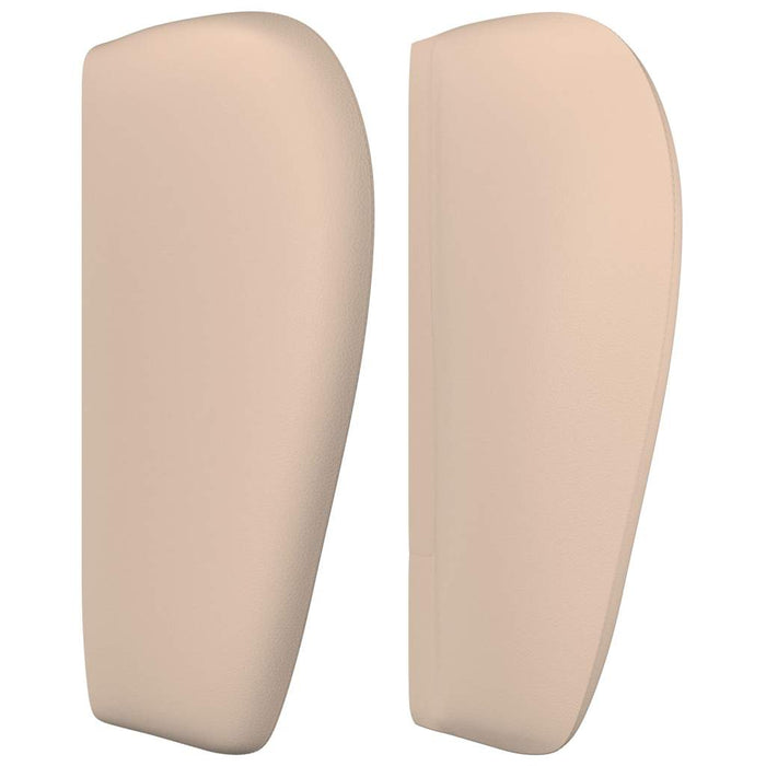 Tăblie pat cu aripioare cappuccino 163x23x78/88cm piele eco WALTI