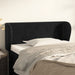Tăblie de pat cu aripioare negru 103x23x78/88 cm catifea - WALTI WALTI