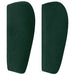 Tăblie de pat cu aripioare verde închis 103x23x78/88 cm catifea - WALTI WALTI