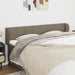 Tăblie de pat cu aripioare gri taupe 163x23x78/88 cm textil - WALTI WALTI