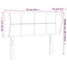 Tăblie de pat cu aripioare roz 93x23x78/88 cm catifea - WALTI WALTI