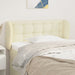 Tăblie de pat cu aripioare crem 93x23x78/88 cm piele ecologică - WALTI WALTI