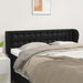 Tăblie de pat cu aripioare negru 147x23x78/88cm piele ecologică - WALTI WALTI