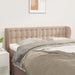 Tăblie pat cu aripioare cappuccino 147x23x78/88cm piele eco - WALTI WALTI