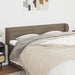 Tăblie de pat cu aripioare gri taupe 163x23x78/88 cm textil - WALTI WALTI