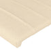 Tăblie de pat cu aripioare crem 93x23x78/88 cm textil - WALTI WALTI