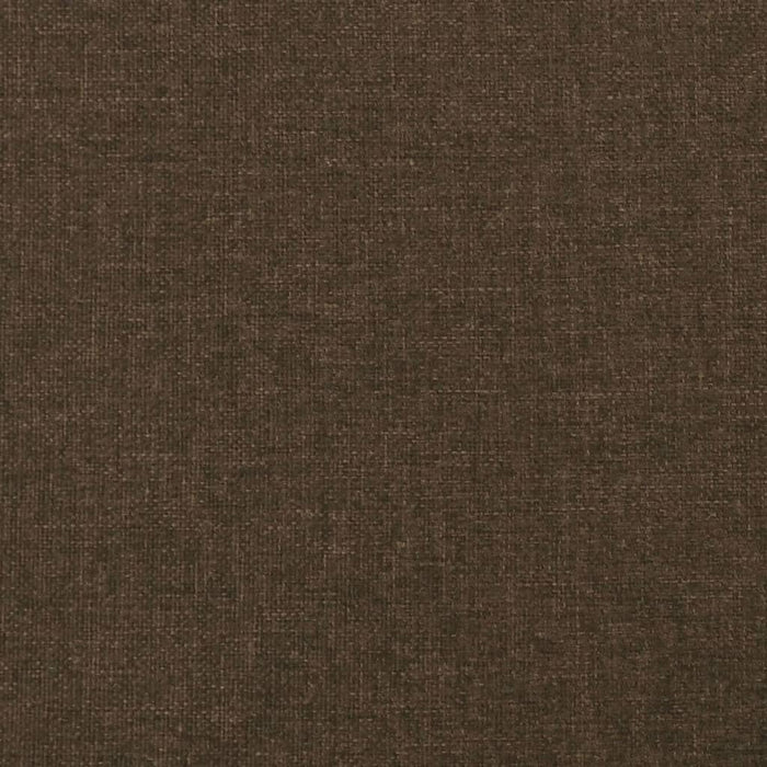 Tăblie de pat cu aripioare maro închis 147x23x78/88 cm textil - WALTI WALTI
