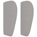 Tăblie de pat cu aripioare gri deschis 163x23x78/88 cm textil - WALTI WALTI