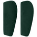 Tăblie de pat cu aripioare verde închis 103x23x78/88 cm catifea - WALTI WALTI