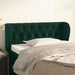 Tăblie de pat cu aripioare verde închis 103x23x78/88 cm catifea - WALTI WALTI