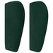 Tăblie de pat cu aripioare verde închis 93x23x78/88 cm catifea - WALTI WALTI
