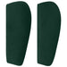 Tăblie de pat cu aripioare verde închis 163x23x78/88 cm catifea - WALTI WALTI