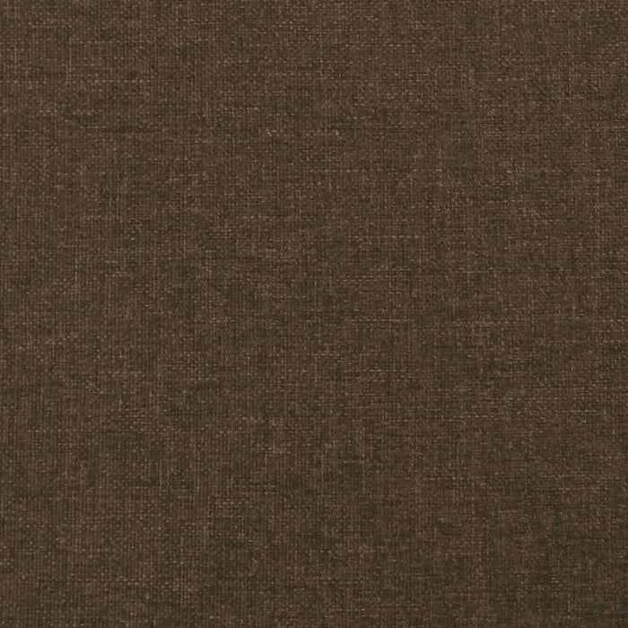 Tăblie de pat cu aripioare maro închis 163x23x118/128 cm textil - WALTI WALTI