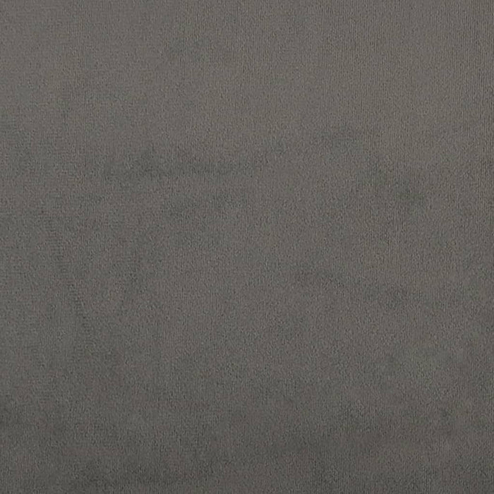 Tăblie de pat cu aripioare gri închis 147x23x118/128 cm catifea - WALTI WALTI