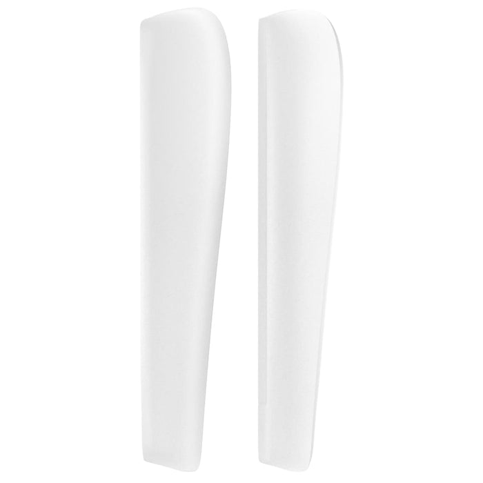Tăblie de pat cu aripioare, alb, 103x23x118/128 cm, piele eco - WALTI WALTI