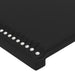 Tăblie de pat cu aripioare, negru, 147x23x118/128 cm, piele eco - WALTI WALTI