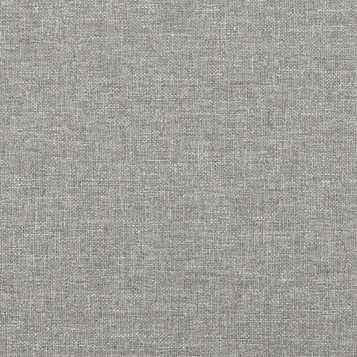 Tăblie de pat cu aripioare gri deschis 147x23x118/128 cm textil - WALTI WALTI