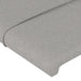 Tăblie de pat cu aripioare gri deschis 183x23x118/128 cm textil - WALTI WALTI
