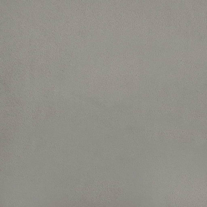 Tăblie de pat cu aripioare gri deschis 183x23x118/128cm catifea - WALTI WALTI