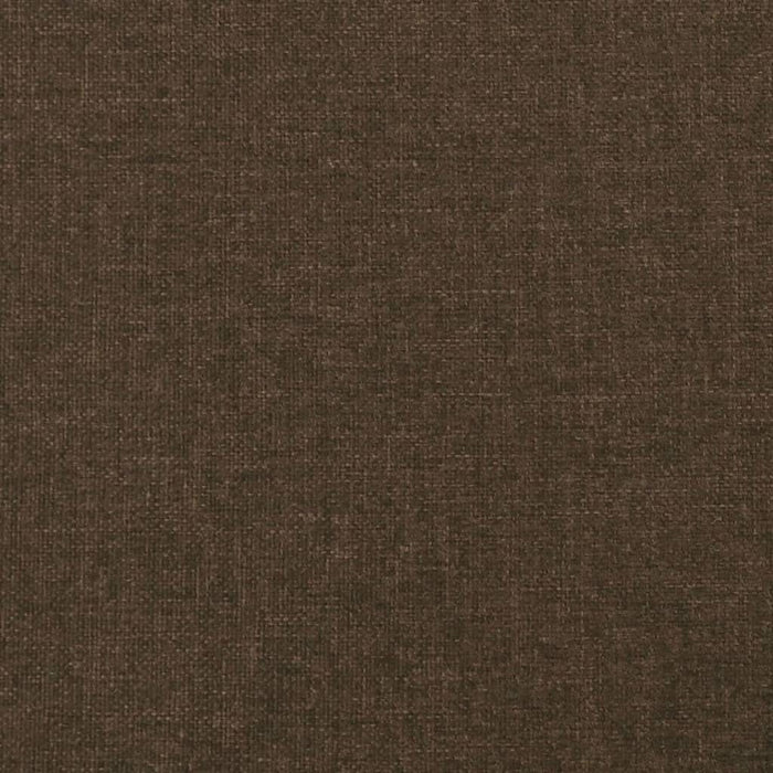 Tăblie de pat cu aripioare maro închis 93x23x118/128 cm textil - WALTI WALTI