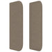 Tăblie de pat cu aripioare gri taupe 83x16x78/88 cm textil - WALTI WALTI