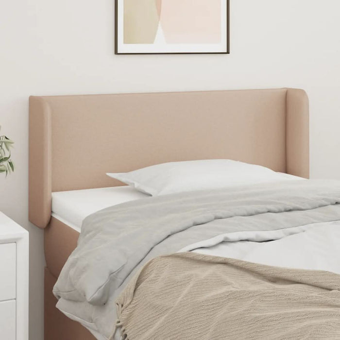 Tăblie pat cu aripioare cappuccino 83x16x78/88 cm piele eco - WALTI WALTI