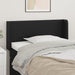 Tăblie de pat cu aripioare negru 103x16x78/88cm piele ecologică - WALTI WALTI