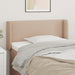 Tăblie pat cu aripioare cappuccino 103x16x78/88cm piele eco - WALTI WALTI