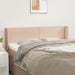Tăblie pat cu aripioare cappuccino 147x16x78/88cm piele eco - WALTI WALTI