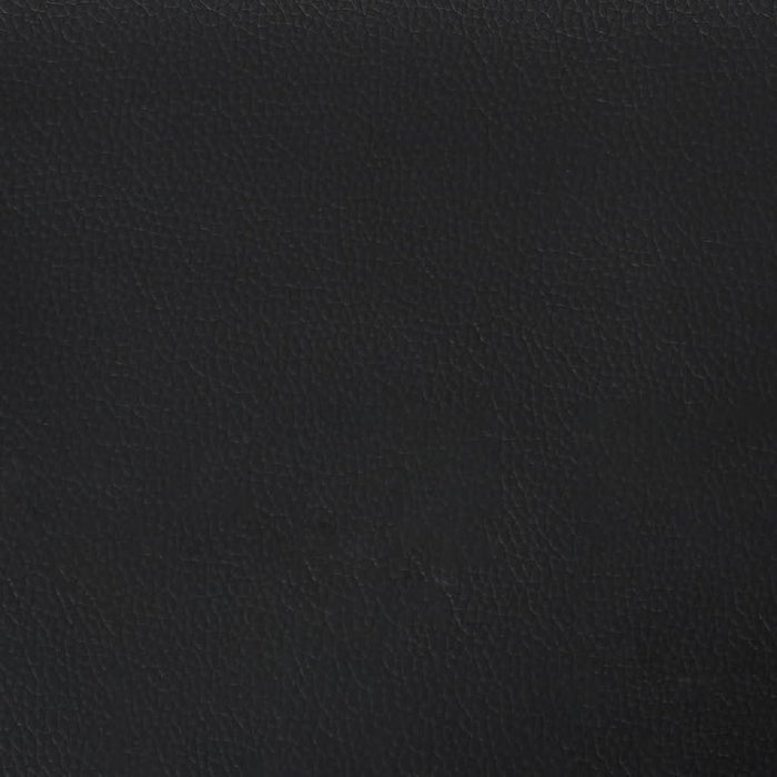 Tăblie de pat cu aripioare negru 83x16x78/88 cm piele ecologică - WALTI WALTI