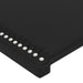 Tăblie de pat cu aripioare negru 93x16x78/88 cm piele ecologică - WALTI WALTI