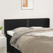 Tăblie de pat cu aripioare negru 147x16x78/88cm piele ecologică - WALTI WALTI