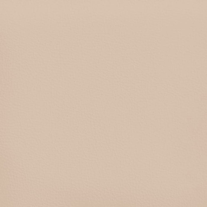 Tăblie pat cu aripioare cappuccino 103x16x78/88cm piele eco WALTI