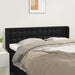 Tăblie de pat cu aripioare negru 147x16x78/88cm piele ecologică - WALTI WALTI